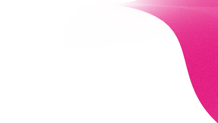 Pink Abstract Geometric Form with Pixelated Streaks and Tranparent Overlay Light Leak White Space shape