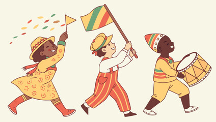 Team Celebrating Different Cultural Backgrounds Diversity