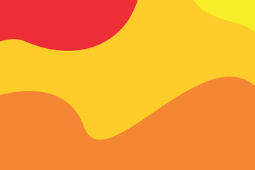 Wavy geometric coral background with colors. Vector design layout for banners, presentations, flyers, textile, wrapping paper, stationery. 