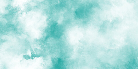 Delicate Pastel green or white sky watercolor painting,  Soft watercolor texture background with gentle and white green hues, Summer minimalistic background, Ideal for a variety of design projects.