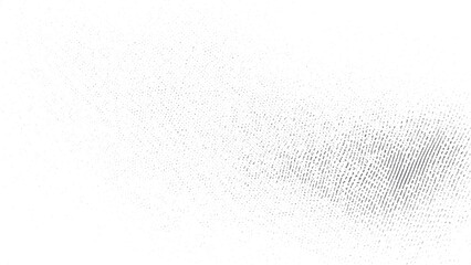 Retro halftone vector background with distressed grunge overlay design. Abstract halftone ink print texture for old newspaper and poster style background. 