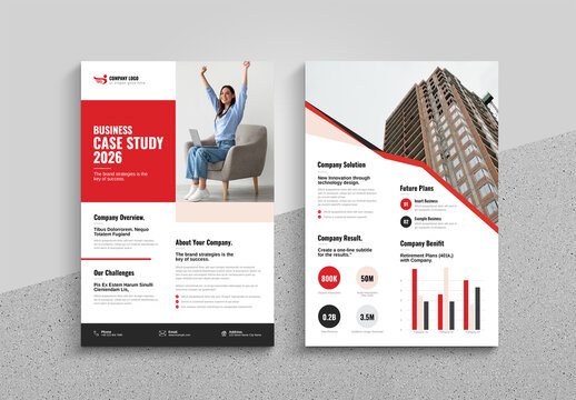 Business Case Study Flyer