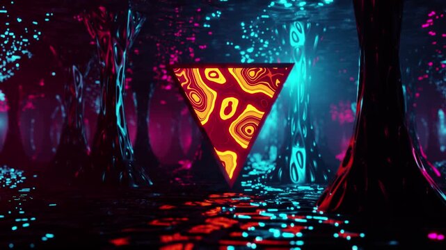 Cool and dynamic bar LED background video