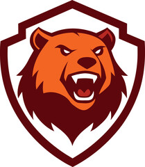 bear head mascot