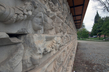 The Aphrodite of Aphrodisias (Afrodisias) combined aspects of a local Anatolian, archaic fertility goddess with those of the Hellenic Aphrodite, goddess of love and beauty. Geyre, Karacasu Aydin