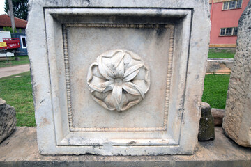 The Aphrodite of Aphrodisias (Afrodisias) combined aspects of a local Anatolian, archaic fertility goddess with those of the Hellenic Aphrodite, goddess of love and beauty. Geyre, Karacasu Aydin