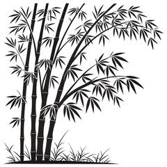 bamboo vector illustration