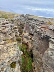 Grjótagjá Geothermal Cave Hot Spring, Mývatn Area, North Iceland