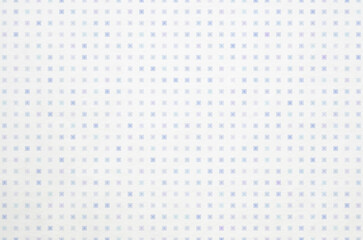 Soft pastel blue and lavender tone gradient geometric grid pattern background. Minimal abstract square pattern with washi paper texture.