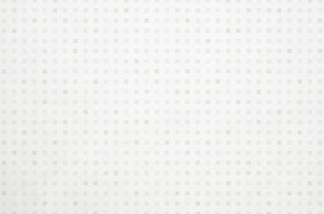 Soft pastel green and gray tone gradient geometric grid pattern background. Minimal abstract square pattern with washi paper texture.