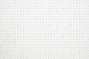 Soft pastel green and gray tone gradient geometric grid pattern background. Minimal abstract square pattern with washi paper texture.