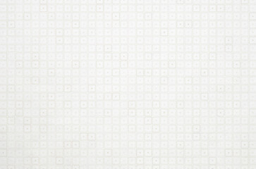 Soft pastel green and gray tone gradient geometric grid pattern background. Minimal abstract square pattern with washi paper texture.