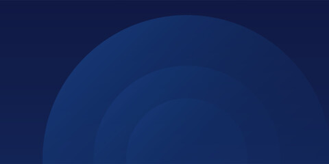 Abstract blue simple glowing geometric lines on dark blue background. template art nice