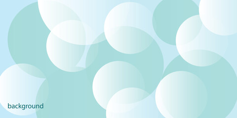 Abstract minimalist banner backgriund.colorful.soft blue green gradations.