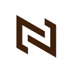 Web line modern color full logo design