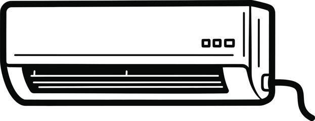 air conditioner vector illustration