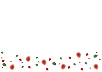 red petal rose border.eps