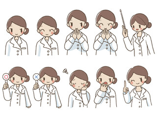 管理栄養士上半身セット１