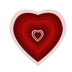 Maroon and white zoom heart png vector files 