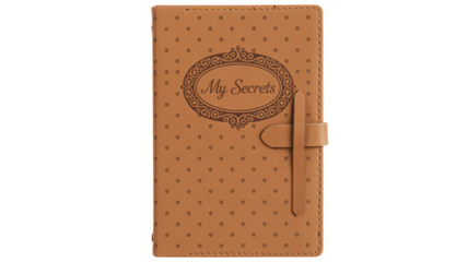Elegant leather journal for personal thoughts and reflections
