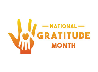 National Gratitude Month. November.