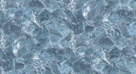 Obraz premium An ice texture crystalline pieces with light reflections