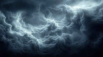 Obraz premium Stormy Abstract Cloudscape Background, Possible Use Stock Photo