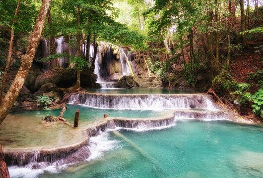 Mata Jitu waterfall lady diana waterfall on moyo island sumbawa