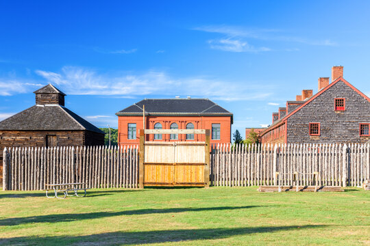 Augusta, Maine, USA at Historic Fort Western 536