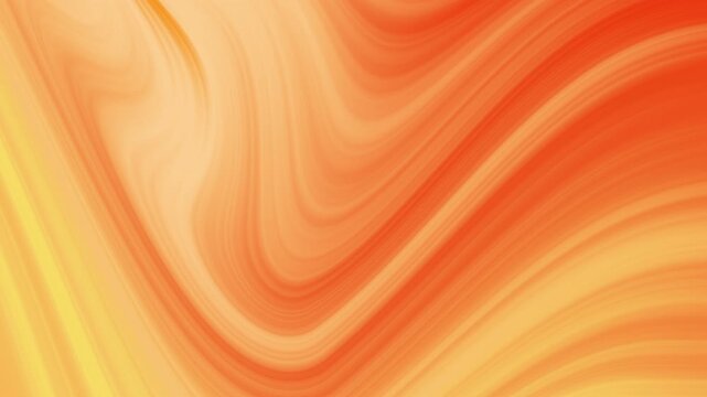 Abstract painting with warm orange and yellow swirls, ideal for background designs or art prints with a dynamic feel.