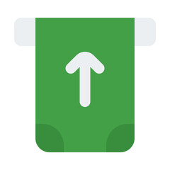 Deposit_1 Flat Icon Vector, Colorful Business and Finance Design for Modern Presentation