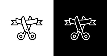 Opening Ceremony White Icon Set Design