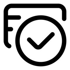 Payment Line Icon Vector, Modern Outline Design for Business and Finance Concept