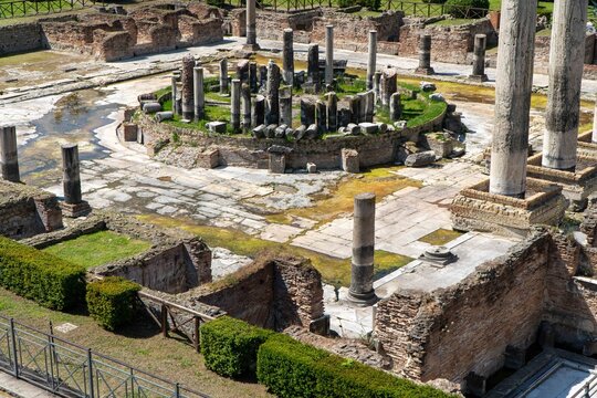 Italy, Pozzuoli - Macellum - Temple of Serapis