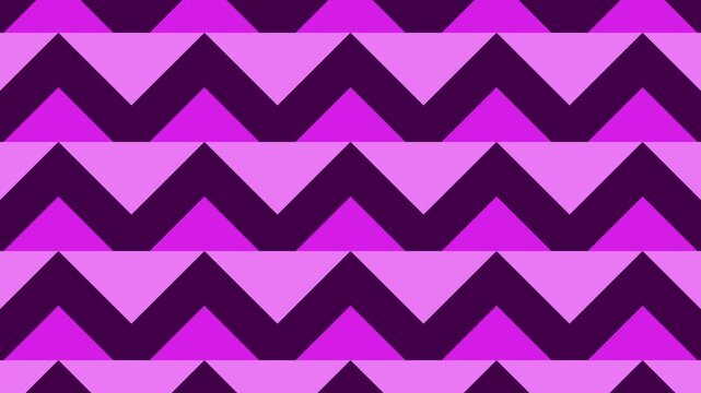 Abstract zigzag pattern with purple and pink triangle shapes ideal for background designs, digital art projects, and geometricthemed visuals.