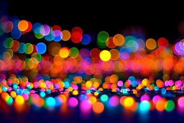 Bokeh Glow – Night Lights Background