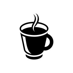 Hot Drink Cup Icon — Modern Cafe App UI Symbol.