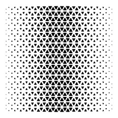 Minimalist halftone triangle pattern vector background for graphic design projects and creative design applications usage vacter