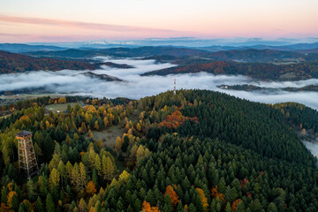 Wieża Malnik, Muszyna, Małopolska, EU, Poland  © Maciej G. Szling