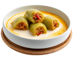 Kuih badak berendam delicious malaysian sweet dumplings in creamy coconut milk sauce