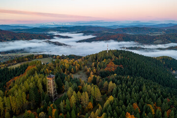 Wieża Malnik, Muszyna, Małopolska, EU, Poland  © Maciej G. Szling