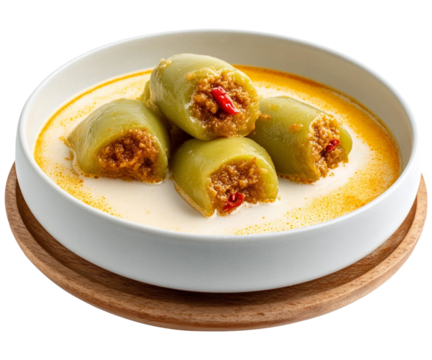 Kuih badak berendam delicious malaysian sweet dumplings in creamy coconut milk sauce