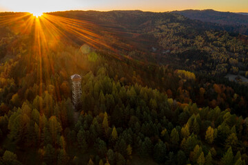 Wieża Malnik, Muszyna, Małopolska, EU, Poland  © Maciej G. Szling