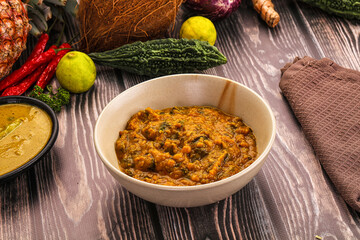 Indian cuisine - Dal Tadka lentil