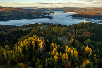 Wieża Malnik, Muszyna, Małopolska, EU, Poland  © Maciej G. Szling