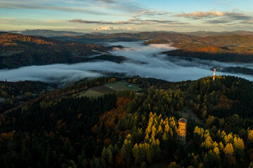Wieża Malnik, Muszyna, Małopolska, EU, Poland  © Maciej G. Szling