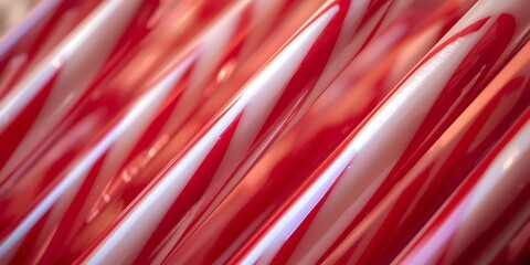 Sweet Holiday Treats — Red and White Candy Canes