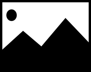 Gallery icon set image and picture symbol vector illustration