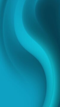 Seamless looping turquoise and teal gradient abstract liquid wave background. This is ideal for modern dynamic video projects and digital advertising.