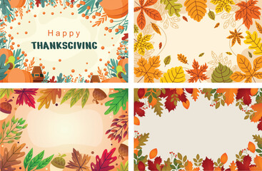 Thanksgiving Background Collection